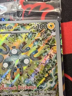 Sealed Pokemon Magneton 159 Black Star Promo SV Surging Sparks ETB Promo #1 - Image 4