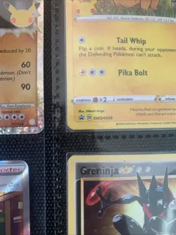 Pikachu SWSH039, NM Holo Promo, Sword & Shield, Poke Ball, Pokemon Celebrations - Image 2