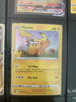 Pikachu SWSH039, NM Holo Promo, Sword & Shield, Poke Ball, Pokemon Celebrations - Image 3