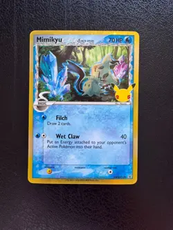 Mimikyu SWSH136 Sword & Shield Promo Holo (Delta Species) Pokemon Card - NM - Image 1