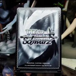 DIY Sakura Miko HoloLive Weiss schwarz SP HOL/W91-T013SP Card signed TCG CCG - Image 5