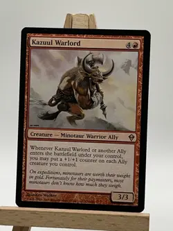 Kazuul Warlord Zendikar NM - Image 1