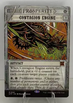 MTG OTP-0061 Contagion Engine - Outlaws of Thunder Junction: Breaking News - Image 1