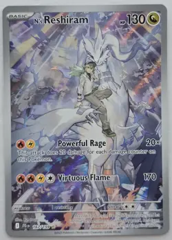 POKEMON TCG N'S RESHIRAM (ILLUSTRATION RARE) 167/159 JOURNEY TOGETHER NEAR MINT - Image 1