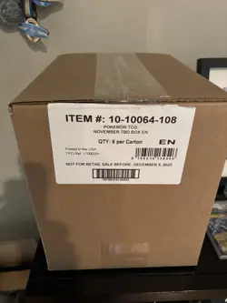 Pokemon TCG Mega Kangaskhan ex Box - SEALED CASE 6 BOXES - Image 1