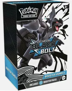Pokemon TCG: Scarlet & Violet Black Bolt Factory Sealed Booster Bundle Box - Image 1