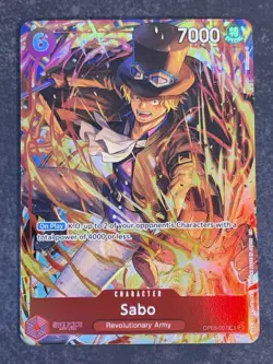 Sabo (Illustration Box Vol.5) OP05-007 One Piece Promotion Cards Foil - Image 3