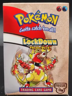 Wizards of the Coast Pokemon Fossil Lockdown Theme Deck All 60 Cards 742818060776 - Image 1