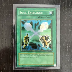 Yugioh Vintage Card Soul Exchange Starter Deck SDY-041 FADED NM! - Image 1