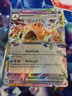 Pokemon TCG Palossand ex 091/191 Double Rare Surging Sparks NM/M - Image 1