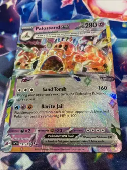 Pokemon TCG Palossand ex 091/191 Double Rare Surging Sparks NM/M - Image 2