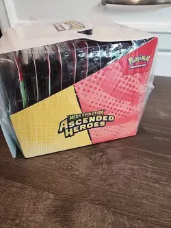 Pokemon Ascended Heroes (ME2.5) Tech Sticker Collection Full Case Of 12 - Image 1