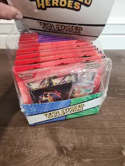 Pokemon Ascended Heroes (ME2.5) Tech Sticker Collection Full Case Of 12 - Image 2