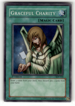 Graceful Charity SDP-040 1st Edition Super Rare Starter Deck: Pegasus LP - Image 1