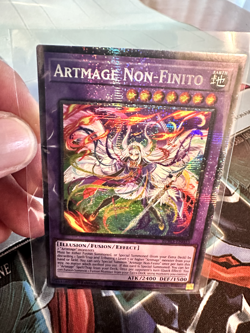 Yugioh Artmage Non-Finito BPRO-EN035 Starlight Rare 1st Edition Near Mint - Image 1