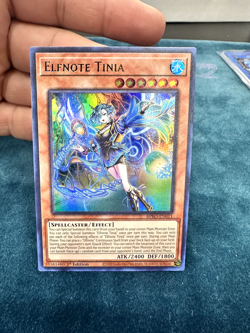 Yu-Gi-Oh! Elfnote Tinia BPRO-EN011 Ultra Rare. 1st Edition - Image 1