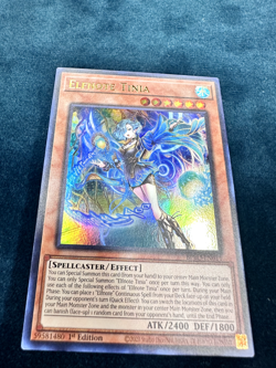 Yu-Gi-Oh! Elfnote Tinia BPRO-EN011 Ultra Rare. 1st Edition - Image 2