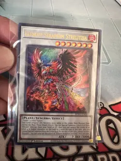 Yu-Gi-Oh! Elfnote Seraphim Strelitzia BPRO-EN040 Ultra Rare 1st Ed - Image 2
