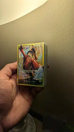 ST-29 Starter Deck 29 Egghead Foil One Piece TCG Monkey.D.Luffy Sealed - Image 1