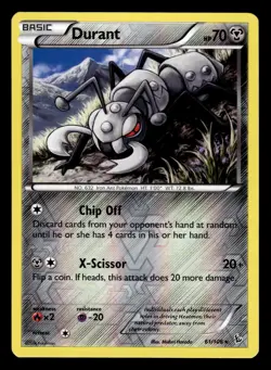 Durant 61/106 Reverse XY Flashfire Pokemon Card - Image 1
