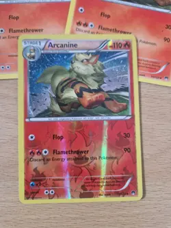 Pokemon TCG XY Breakpoint Arcanine Reverse Holo bundle - Image 1