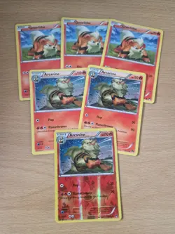 Pokemon TCG XY Breakpoint Arcanine Reverse Holo bundle - Image 2