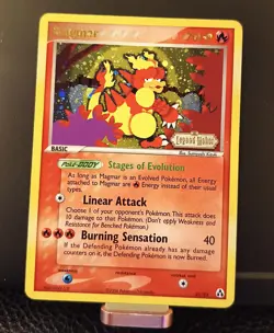 2006 Pokemon - Magmar Legend Maker #21/92- Holo - Image 1
