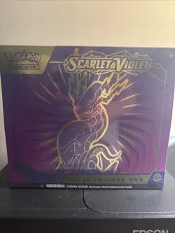 Pokemon TCG Scarlet And Violet Base Set ETB Sealed - Image 1