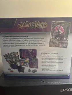 Pokemon TCG Scarlet And Violet Base Set ETB Sealed - Image 3
