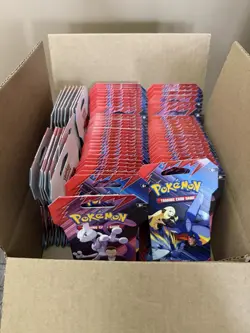 Pokemon TCG - Destined Rivals : Sleeved Booster Packs Lot Of 90 Sealed - Image 2