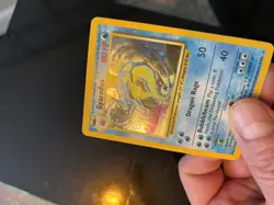 Pokemon Gyarados Base Set 1999-2000 4th Print Holo Rare 6/102 UK Print L Played - Image 4