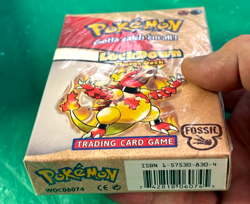 Pokemon - Fossil LOCKDOWN Vintage Factory SEALED Theme Deck - Image 3