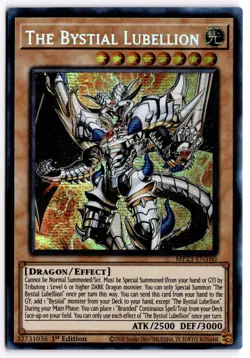 Yugioh TCG The Bystial Lubellion MP23-EN160 Dueling Heroes Secret Rare - Image 1