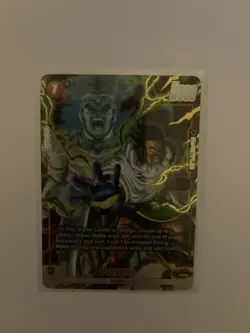 Paragus FB08-084 Alternate Art Saiyan's Pride Dragon Ball English Card Fusion Wo - Image 1