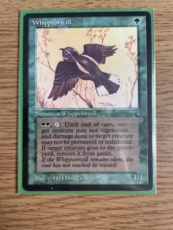 MTG magic the gathering Whippoorwill The Dark Near Mint Card - Image 3