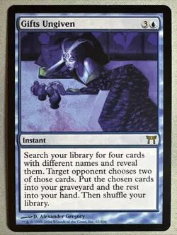 MTG / Gifts Ungiven / CHK / #62 / Regular / Rare / NM - Image 1