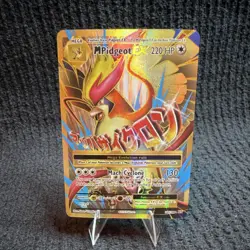 Pokemon M Pidgeot EX 105/108 Evolutions Ultra Rare Mega Full Art Holo 220 HP - Image 1