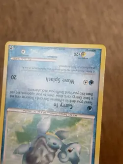 Pokemon TCG Lapras 21/106 Rare Diamond & Pearl Great Encounters LP - Image 3