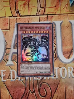 Red-Eyes Darkness Metal Dragon ABPF-ENSE2 Super Rare Limited Edition MP Yugioh - Image 1