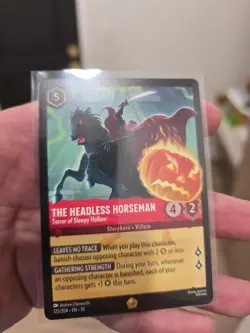Headless Horseman #125 Whispers In the Well Legendary Non-Foil Disney Lorcana - Image 1