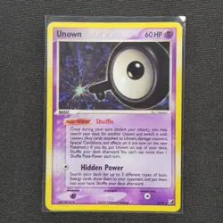 Unown - Q/28 - Holo - Unseen Forces - Pokemon card - LP - Image 1