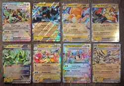 Pokemon TCG Mixed Ex Card Lot Of 8 Near Mint/NM Condition - Image 1