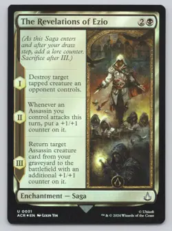 The Revelations of Ezio Foil U Universes Beyond: Assassin's Creed 31 NM - Image 1