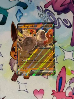 Pokemon TCG Destined Rivals - Regirock ex 101/182 Holo NM - Image 1