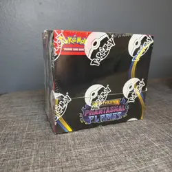 POKEMON TCG Mega Evolution Phantasmal Flames Booster Box English Official New - Image 1