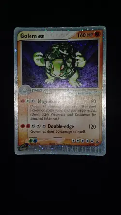 POKEMON GOLEM EX HOLO EX DRAGON 91/97 ENG LP NO SHINING CRYSTAL GOLD CHARIZARD - Image 1