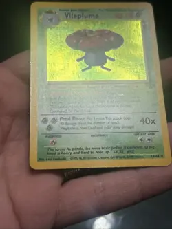 Pokemon TCG Vileplume Holo Rare Jungle 15/64 1999 WOTC- LP - Image 5