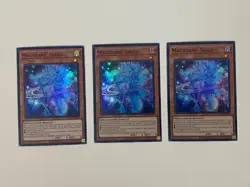 Yugioh - Magicians' Souls x 3 - 1st Edition Super Rare NM - Free Holo Card B - Image 1