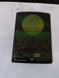 MTG Forest Secret Lair Drop Foil #419 Near Mint - Image 2