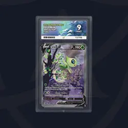 Pokemon TCG Celebi v Fusion Strike Card 245/264 Mint Condition Ace 9 - Image 1